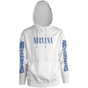 Nirvana Mikina Nevermind Biela XL
