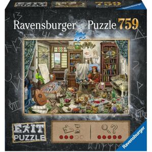 Ravensburger Puzzle Exit: Výtvarný ateliér 759 dielov