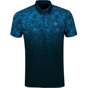 Galvin Green Mason Ventil8+ Mens Polo Shirt Navy/Mosaic Blue S
