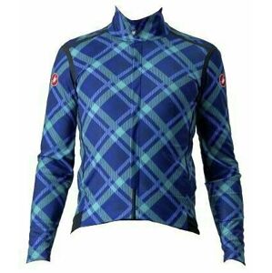 Castelli Perfetto Ros Long Sleeve Jacket Ocean Blue/Malachite Green 2XL