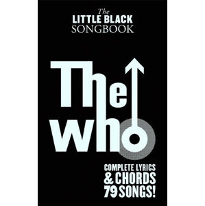 The Who The Little Black Songbook: Noty