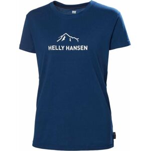 Helly Hansen Outdoorové tričko W Skog Recycled Graphic T-shirt Ocean L