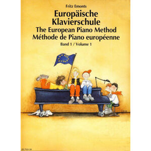 Fritz Emonts Európska klavírna škola 1 Noty