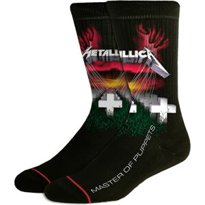 Metallica Master Of Puppets Čierna Hudobné ponožky