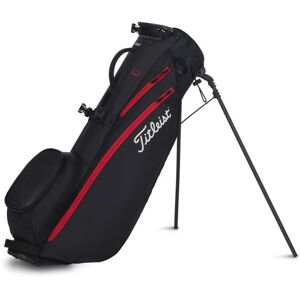Titleist Players 4 Carbon Stand Bag Black/Black/Red