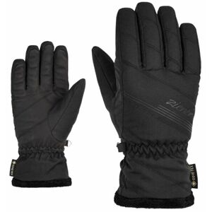 Ziener Kasia GTX Lady Black 7 Lyžiarske rukavice