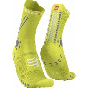 Compressport Pro Racing Socks v4.0 Trail Primerose/Alloy T1