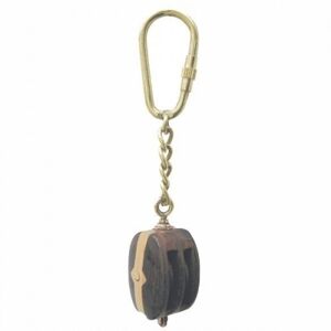 Sea-club Keyring Pully - double - wood