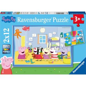 Ravensburger Puzzle Peppa Pig Pepps dobrodružstvo 2 x 12 dielov