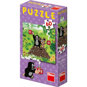 Dino Puzzle Krtek sa stará 60 dielov