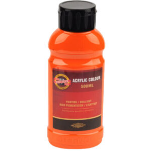 KOH-I-NOOR Akrylová farba 500 ml 230 Dark Orange