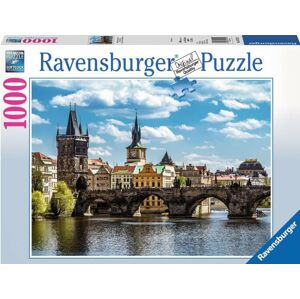 Ravensburger Puzzle Praha: Pohľad na Karlov most 1000 dielov