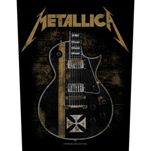 Metallica Hetfield Guitar Nášivka Čierna