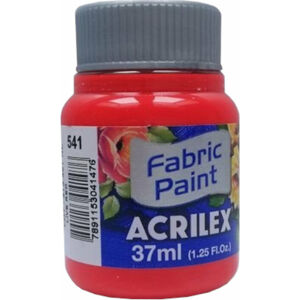Acrilex 4140541 Farba na textil 37 ml Bright Red