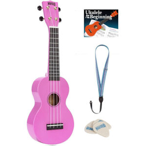 Mahalo MR1-PK SET Sopránové ukulele Ružová