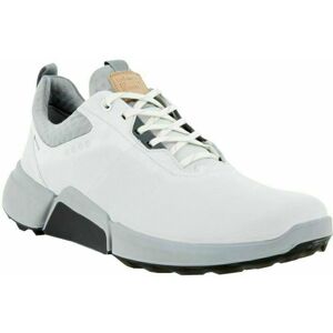 Ecco Biom H4 Mens Golf Shoes White/Concrete Dritton 44