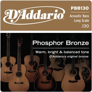 D'Addario PBB130 Samostatná struna pre basgitaru