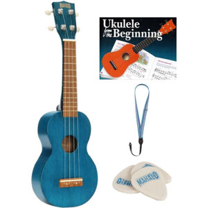 Mahalo MK1-TBU SET Sopránové ukulele Transparent Blue