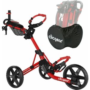 Clicgear Model 4.0 SET Matt Red Manuálny golfový vozík