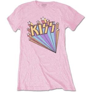 Kiss Tričko Stars Ružová XL