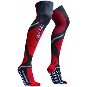 Forma Boots Ponožky Off-Road Compression Socks Black/Red 35/38