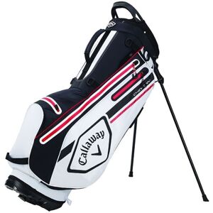 Callaway Chev Dry Stand Bag White/Black/Fire Red