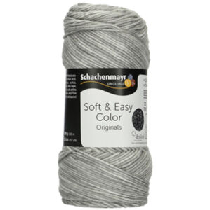 Schachenmayr Soft & Easy Color 00082 Light Gray