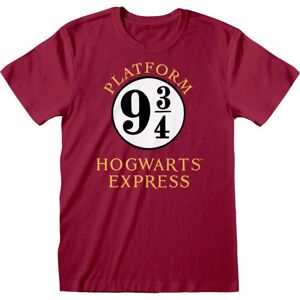 Harry Potter Tričko Hogwarts Express Červená XL