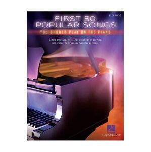 Hal Leonard First 50 Popular Songs You Should Play On The Piano Noty