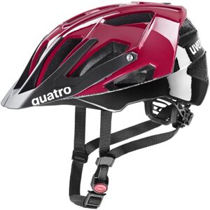 UVEX Quatro Red/Black 56-60 Prilba na bicykel