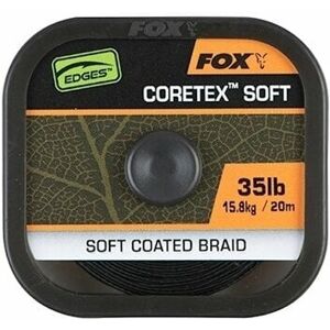 Fox Fishing Edges Naturals Coretex Soft 35 lbs-15,8 kg 20 m Šnúra