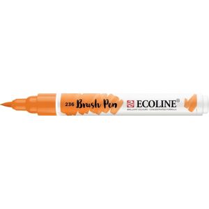 Ecoline Akvarelové perá Brush Pen Light Orange