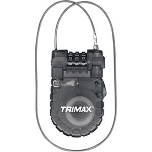 Trimax Cable-Lock Retractable 3-Digit Combination 3'