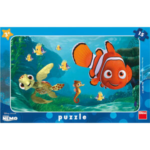 Dino Puzzle Nemo a korytnačka 15 dielov