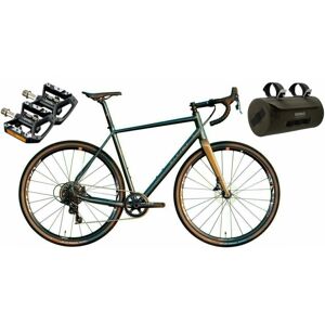 Titici Aluminium Gravel SET Black/Olive Green XL Gravel / Cyklokrosový bicykel