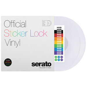 Serato Sticker Lock Vinyl Transparentná