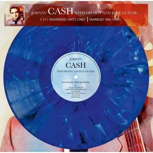 Johnny Cash - With His Hot And Blue Guitar (Limited Edition) (Reissue) (Blue Marbled Coloured) (LP)