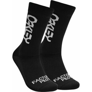 Oakley Factory Pilot MTB Socks Blackout S Cyklo ponožky