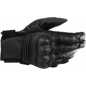 Alpinestars Phenom Leather Air Gloves Black/Black M Rukavice