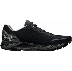 Under Armour Men's UA HOVR Sonic 6 Camo Running Shoes Black/Black/Gray Mist 42,5 Cestná bežecká obuv