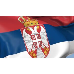 Lindemann Flag Serbia 30x45 cm
