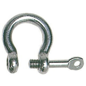 Osculati Bow schackle with captive pin Stainless Steel 10 mm