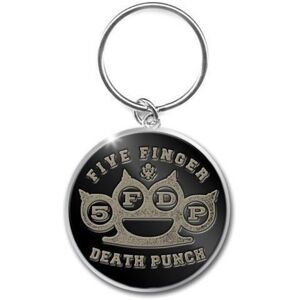 Five Finger Death Punch Knuckle Kľúčenka Čierna