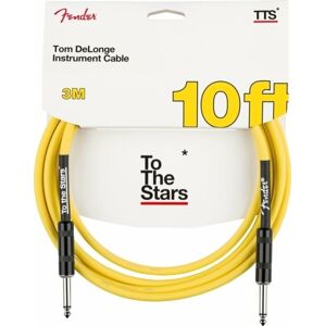 Fender Tom DeLonge 10' To The Stars Instrument Cable Žltá 3 m Rovný - Rovný