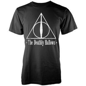 Harry Potter Tričko The Deathly Hallows Čierna XL