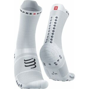 Compressport Pro Racing Socks v4.0 Run High White/Alloy T4