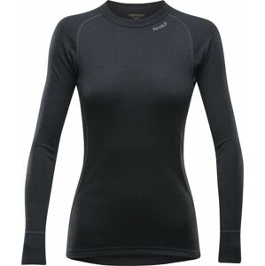 Devold Duo Active Merino 205 Shirt Woman Black XS Dámske termoprádlo