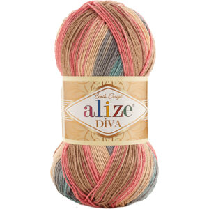 Alize Diva Batik 7399 Pink-Grey
