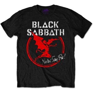 Black Sabbath Tričko Archangel Never Say Die Čierna S