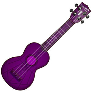 Kala Waterman Sopránové ukulele Grape Fluorescent